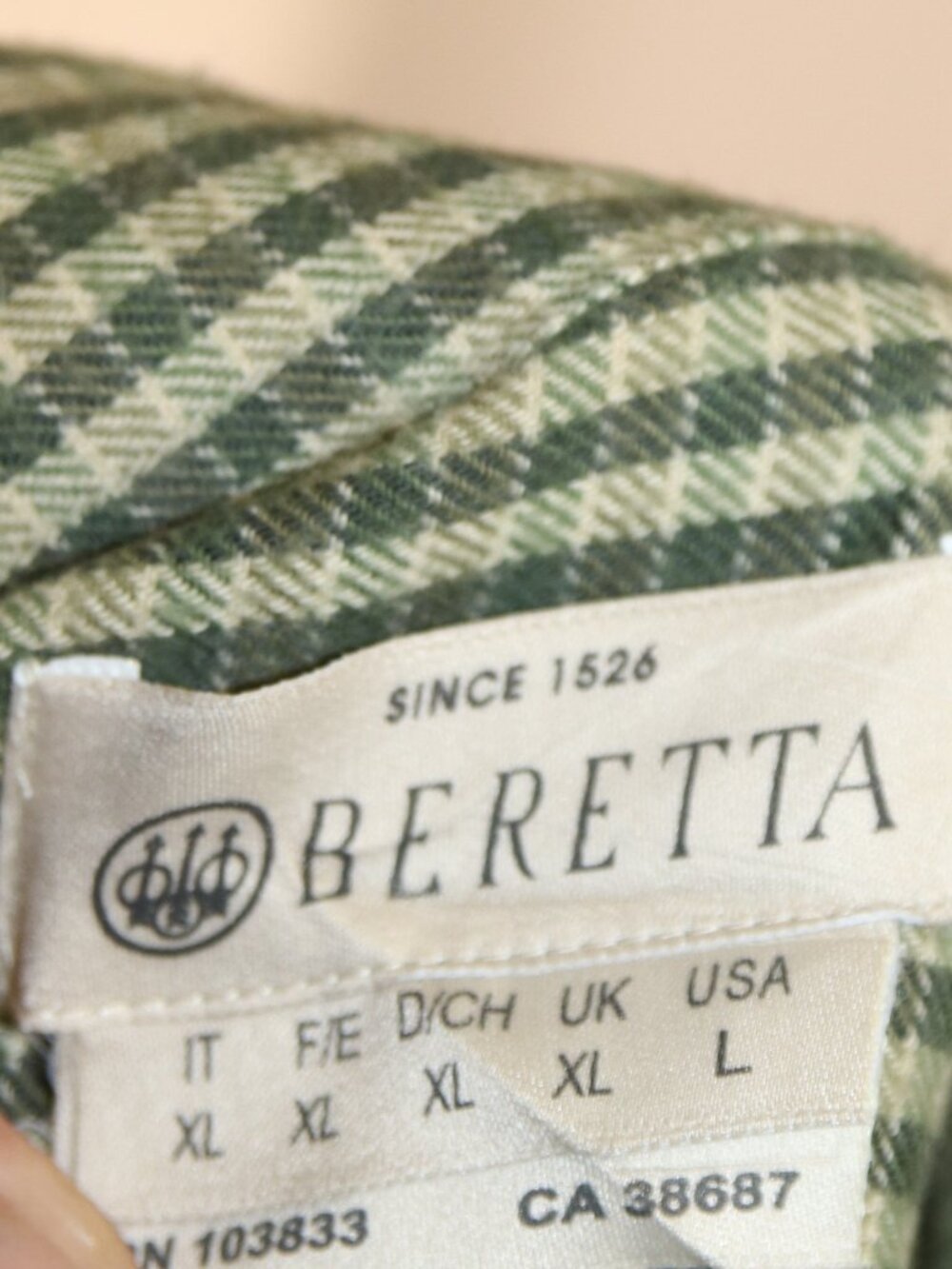 Beretta Plaid Button Down